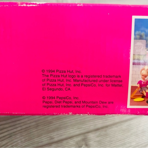Barbie Pizza Party! SKIPPER Pizza Shop Playset (1995 Arcotoys, Mattel) 90s retro - Picture 2 of 11